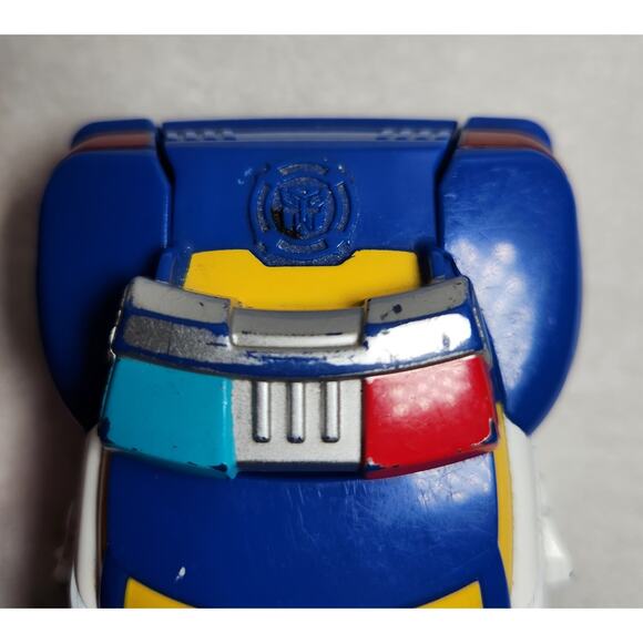 Transformers Playskool Rescue Bots Police Car And Heatwave Fire Bot Pre-owned - Picture 7 of 8